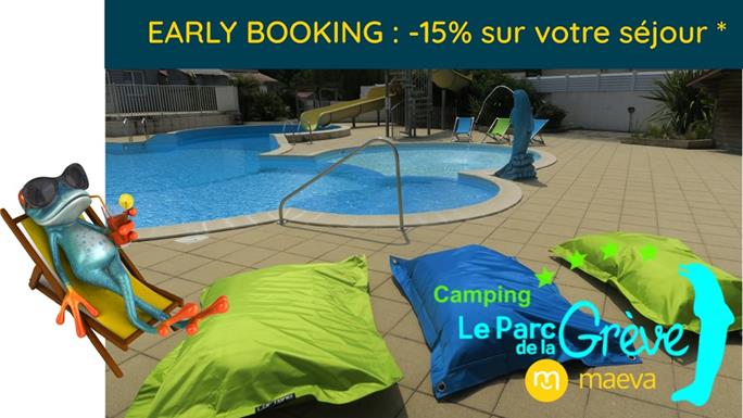 early booking campsite in france