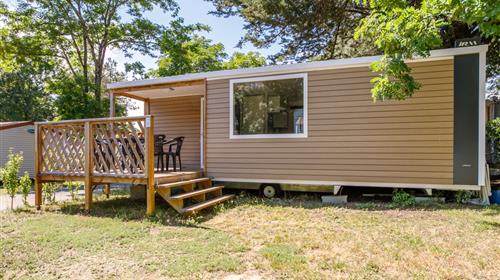 2 bedrooms static caravan in camping Vendée